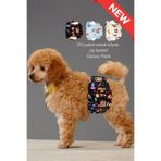 salya store Galaxy Pack Erkek Köpek Çiş Bezleri - 3'lü Avantajlı Paket Su Geçirmez ve Yıkanabilir