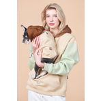salya store Köpek Kıyafeti, Sahipler Için Tek Ürün, Bol Kalıp, Caramel Sweatshirt, Köpek Kıyafeti Kombini