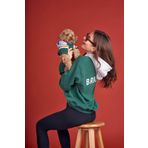 salya store Köpek Kıyafeti, Sahipler Için Yeşil Brooklyn Hoodie, Bol Kalıp, Köpek Sahipleri Için