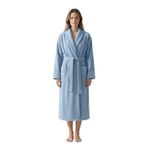 Şalyaka Bornoz Bordo%100 Pamuk Unisex Spa Için Ideal Kadın/Erkek