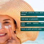 Salyangoz Özlü Güneş Kremi, Spf 50+, Tüp, Krem Form, Renksiz, Aydınlatıcı Yaşlanma Karşıtı, 50 Ml, Tüm Cilt Tipleri