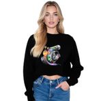 Salyangoz Unisex Sweatshirt (50, Siyah, 2XL)