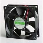 Salzer PD80S-12 80x80x25 12 V DC Sleeve Kablolu Kare Fan