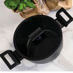 Sambonet Non-Stick Kapaklı 24 cm Sığ Tencere