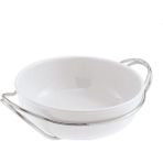 Sambonet & Rosenthal Kulplu Spagetti Porselen Servis 32 cm - Beyaz - yok