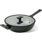 Sambonet Wok Kızartma Tavası 30 cm Tıtan Pro Green - yok - Yeşil