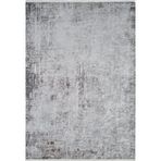 Sambrial Gri Makinada Yıkanabilir Kaymaz Taban Dijital Makine Baskı Salon Halı-I-Haln-HLN1750-200x400
