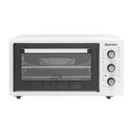 Şamdan 48 LT Turbo Fanlı Termostatlı Beyaz Mini Fırın