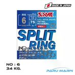 Same Fishing No: 6 34 kg Split Ring