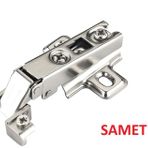 Samet 103211 Alüminyum Dar Düz Menteşe