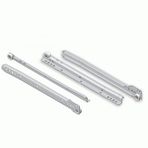Samet 350 mm Beyaz Bantlı Çekmece Rayı
