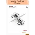 SAMET Master Frenli-pistonlu Düz Menteşe (10 Adet )