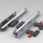 Samet Push Open 40 cm Tam Açılım Ray