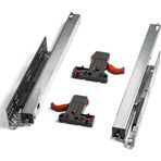 Samet Smart Slide Full Tam Açılım 550 mm Frenli Ray