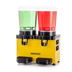 Samixir MM20 Panaromik Twin Soğuk 10 L+10 lt Sarı İçecek Dispenseri