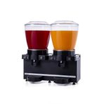 Samixir MM44-AB Panoramik Twin 22+22 Lt Karıştırıcılı Soğuk İçecek Makinesi