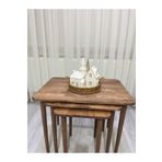 SAMMWOOD %100 DOĞAL AHŞAP MASİF ZİGON SEHPA