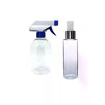 Sampex Boş Fısfıs Sprey Şişe 500 Ml 1 Adet 100 Ml 1 Adet Şişe Şeffaf [Kimyasala Dayanıklı] 8697431746787