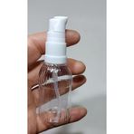 Sampex Şeffaf Beyaz Renk Kapaklı Boş Krem Ve Losyon Şişesi 50Ml 10 Adet Pet Plastik Şişe 8697431719341