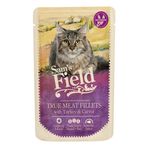 Sam's Field Cat Pouch With Turkey Filets Carrot 85 gr Hindi ve Tavuk Kedi Yaş Maması