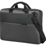 Samsonite 16N-09-003 17.3" Qibyte Notebook Çantası Antrasit Plastik Malzeme ile Koruma Sağlayan - Gri