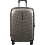 Samsonite Attrix - Spinner M, Çanta, 69 Cm, 73 L, Kahverengi (Kumul) - Siyah