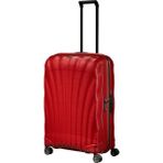Samsonite C-lite - Spinner Kırmızı 4 Tekerlekli Büyük Boy Valiz 75cm
