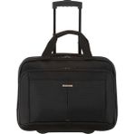 Samsonite CM5-09-008 17.3" Notebook Çantası Siyah Çok Gözlü Tasarım ve Polyester Malzeme ile Seyahat Dostu