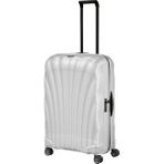 Samsonite Gri C-Lite - Spinner 4 Tekerlekli 75 cm Büyük Boy Valiz - Beyaz
