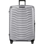 Samsonite Gri Spinner Proxis 4 Tekerlekli 86 cm Büyük Boy Valiz - Gümüş