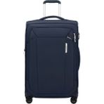 Samsonite Lacivert Respark Spinner - Körüklü 4 Tekerlekli Orta Boy Valiz 67 cm - Mavi