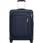 Samsonite Lacivert Respark-Spinner - Körüklü 55/20 Kabin Boy Valiz - Mavi