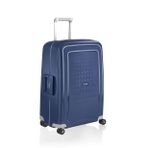 Samsonite Lacivert Sert Çekçekli Valiz