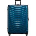 Samsonite Lacivert Spinner Proxis 4 Tekerlekli 86 cm Büyük Boy Valiz - Mavi