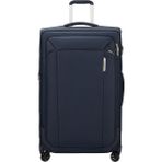 Samsonite Lacivert Spinner Respark - Körüklü 4 Tekerlekli 79 cm Büyük Boy Valiz - Mavi