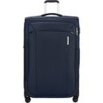 Samsonite Lacivert Spinner Respark - Körüklü 4 Tekerlekli 82 cm Büyük Boy Valiz - Mavi