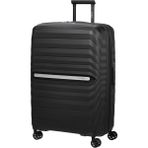 Samsonite Neo Flux - Spinner L, Genişletilebilir Çanta, 75 Cm, 109/121 L, Siyah (Siyah)
