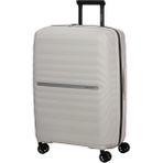 Samsonite Neo Flux - Spinner M, Genişletilebilir Çanta, 68 Cm, 86/96 L, Bej (Sıcak Nötr) - Siyah