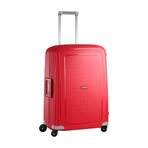 Samsonite S'Cure 69 cm Kırmızı Valiz