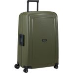 Samsonite S'cure - Döndürücü L, Çanta, L 75 Cm, 102 L, Yeşil (Zeytin) - Siyah
