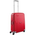 Samsonite S'cure Polipropilen Kırmızı Büyük Boy Valiz Outlet Vitrin