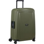 Samsonite S'cure - Spinner M, Çanta, M (69 Cm), 79 L, Yeşil (Zeytin) - Siyah