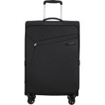 Samsonite Siyah Çekçekli Kumaş Valiz Lıtebeam-Spınner 66/24 Exp