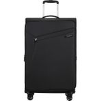 Samsonite Siyah Çekçekli Kumaş Valiz Lıtebeam-Spınner 77/28 Exp