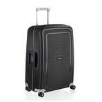 Samsonite Siyah Sert Çekçekli Valiz S'CURE 10U 09001