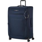 Samsonite Spark Sng Eco - Yumuşak Bagaj Çantası 82 cm Büyük - 4 Tekerlekli Araba, Tsa Kilitli, Hafif ve Genişletilebilir - Mavi (Gece yarısı Mavisi) - Siyah