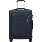 Samsonite Spinner Respark 4 Tekerlekli 55 cm Kabin Boy Valiz - Mavi