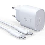 Samsun A52-A53-A54/A14-A24-A33-A34/M14-M23-M24-M33-M34 uyumlu 25W Type-C çıkışlı 25W Adaptör Kablolu