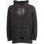 Samsun Spor King Of The North Baskılı Kapüşonlu Oversıze Sweat - XL - Füme