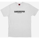 Samsun Spor Samsunspor Baskılı Basic T-Shirt - Ekru